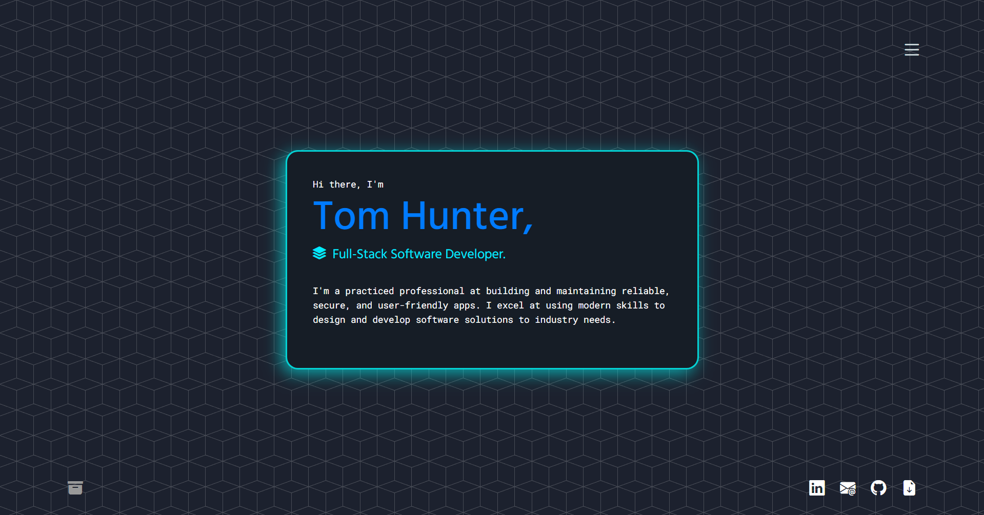Tom's Portfolio